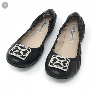 L. K. Bennett Roset Ballet Flats in rose